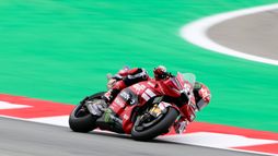 Warm up des Moto GP
