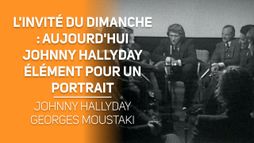 L'invité du dimanche : aujourd'hui Johnny Hallyday élément pour un portrait du 01-11-1970