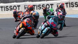 La course des Moto 3