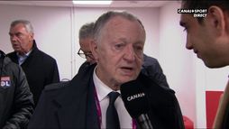 La réaction de Jean-Michel Aulas après Dijon / Lyon