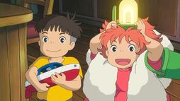 Ponyo sur la falaise