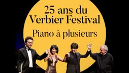 Piano à plusieurs pour les 25 ans du Verbier Festival !
