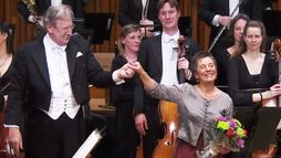 Maria João Pires et sir John Eliot Gardiner