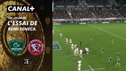 L'essai de Remi Seneca contre Bordeaux-Bègles
