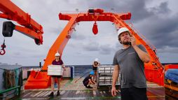 En mission scientifique dans l'Atlantique