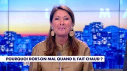 La chronique santé :Pourquoi dort-on mal quand il fait chaud ?