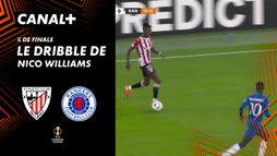 Le dribble de Nico Williams contre Glasgow Rangers (12')