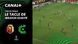 Le tacle de Ibrahim Diakité contre Jagiellona Bialystok (45')