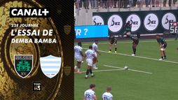 L'essai de Demba Bamba contre US Montauban