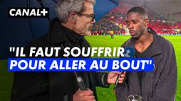 La réaction de l'homme du match Ousmane Dembélé auteur d'un doublé - Ligue des champions 2025-2026