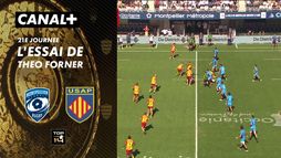 L'essai de Theo Forner contre Montpellier