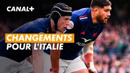 XV de France : Deux changements dans la composition pour affronter l'Italie