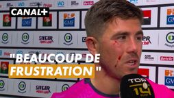 Louis Carbonel réagit à la défaite à domicile du Stade Français contre le Stade Toulousain