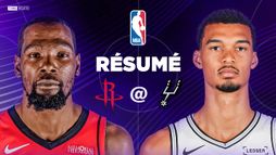 NBA : Wembanyama et les Spurs déroulent face aux Rockets