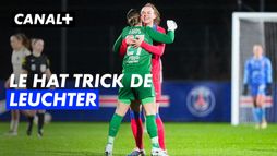 Romée Leuchter, meilleure buteuse du championnat après son triplé