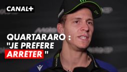 MotoGP - Fabio Quartararo va quitter Sepang après sa chute