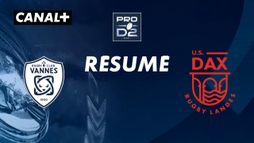 Le résumé de Vannes / Dax