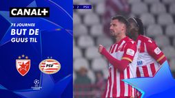 Le but de Guus Til contre Etoile rouge de Belgrade (25')