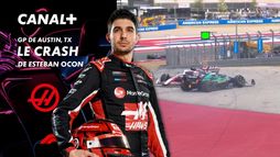 Le crash de Esteban Ocon au Sprint d'Austin- 16e tour