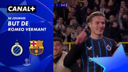 Le but de Romeo Vermant contre Barcelone (91')