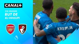 Le but de Eli Kroupi contre Arsenal (17')