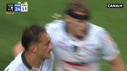 L'essai de Loic Credoz contre Montpellier