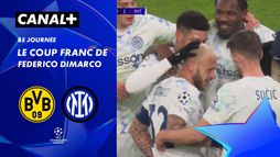 Le coup franc de Federico Dimarco contre Dortmund (80')