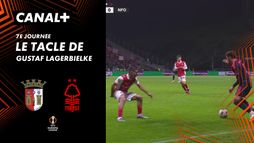 Le tacle de Gustaf Lagerbielke contre Nottingham (83')