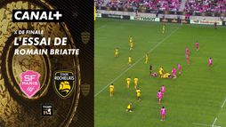 L'essai de Romain Briatte contre La Rochelle
