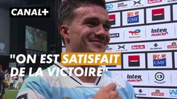 Les mots de Max Spring après la victoire à domicile du Racing face à Toulon
