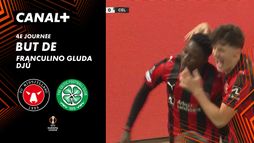 Le but de Franculino Gluda Djú contre Celtic (41')