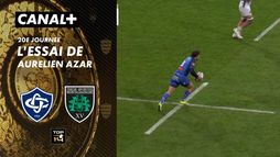 L'essai de Aurelien Azar contre US Montauban
