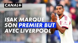Le premier but d'Alexander Isak avec Liverpool en championnat