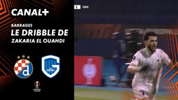 Le dribble de Zakaria El Ouahdi contre Dinamo Zagreb (21')