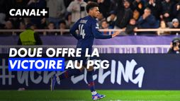 Auteur d'un beau doublé, Désiré Doué a mis le PSG sur les bons rails avant le match retour