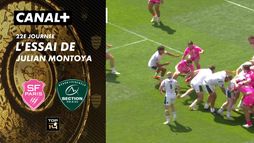 L'essai de Julian Montoya contre Paris