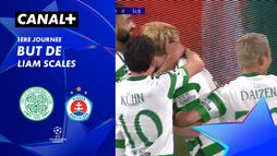Le but de Liam Scales contre Slovan Bratislava (17')