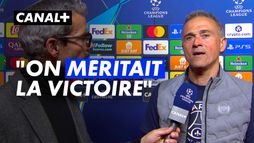 La réaction d'après-match de Luis Enrique