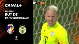 Le but de Rafiu Durosinmi contre Ferencvaros Budapest (38')