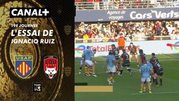 L'essai de Ignacio Ruiz contre Lyon