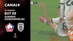 Le but de Giannis Konstantelias contre Lille (42')