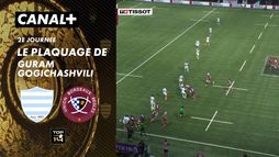 Le plaquage offensif de Guram Gogichashvili contre Bordeaux-Bègles