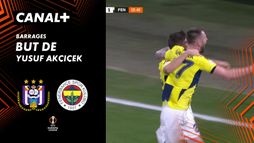 Le but de Yusuf Akçiçek contre RSC Anderlecht (63')