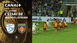 L'essai de Mathys Lotrian contre Bayonne