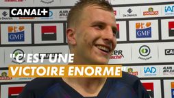 Les mots de Maxime Baudonne après la belle victoire du Racing face à Clermont qui les propulse dans le TOP 6