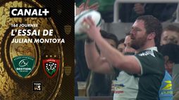 L'essai de Julian Montoya contre Toulon
