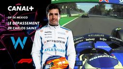 Le dépassement de Carlos Sainz au Grand Prix de Mexico