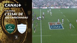 L'essai de Leo Carbonneau contre Pau