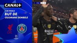 Le but de Ousmane Dembélé contre Liverpool (91')
