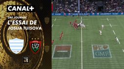L'essai de Josua Tuisova contre Toulon